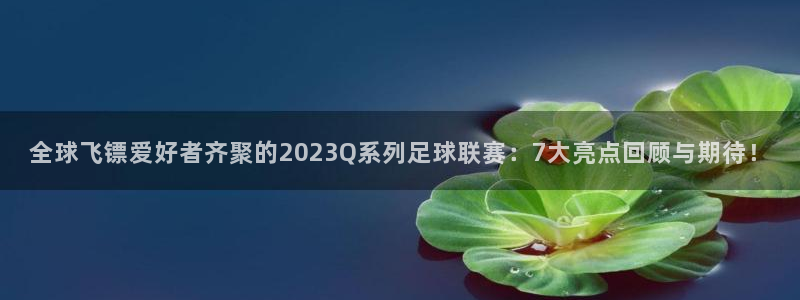 世界杯预选赛欧洲区赛程：全球飞镖爱好者齐聚的2023Q系列足球联赛：7大亮点回顾与期待！